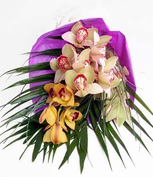 1 dal orkide iei buketi Ankara iek gnderme firmamzdan size zel